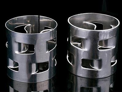 Working principle of metal packing
